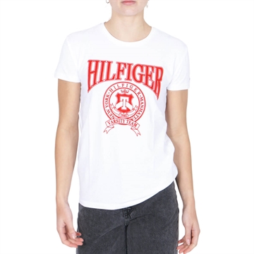 Tommy Hilfiger Girls T-shirt varsity tee White